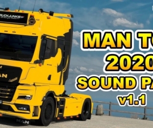 【付费模组泄露搬运】MAN TGX 2020  (TG3) 510 D2676 Sound Pack v1.1 1.53