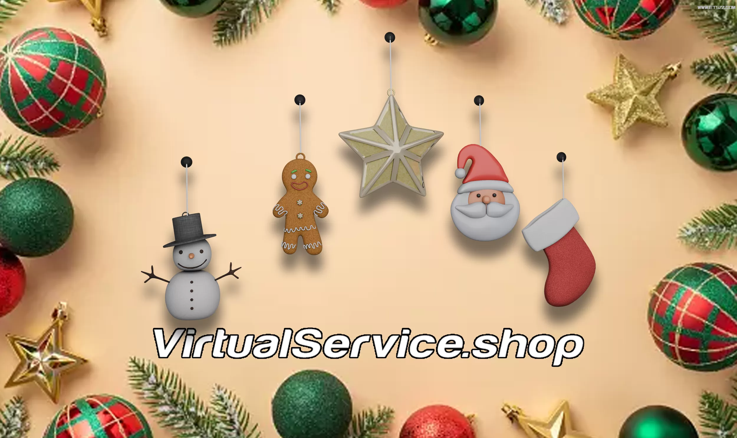 调整部件-欧卡资源站圣诞节挡风玻璃挂件by Virtual Service  v1.49欧卡2mod(1)