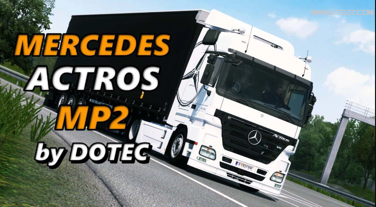 车头Mod-欧卡资源站梅赛德斯-奔驰ACTROS MP2 V1.6.3.2 1.49欧卡2mod(1)