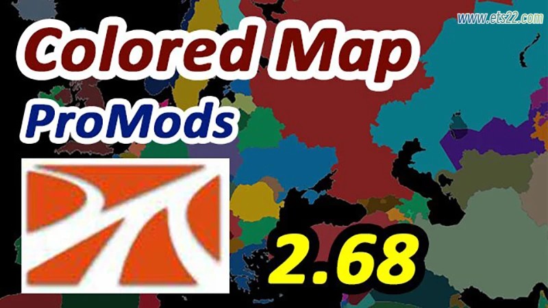 地图Mod-欧卡资源站彩色地图缩放崩溃修复 v 2.0  1.49欧卡2mod(1)