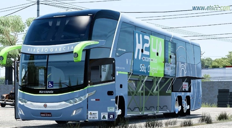 小车客车-欧卡资源站马可波罗 G7 1600 LD MB 2023 巴士 MOD V1.0 1.49.x欧卡2mod(1)