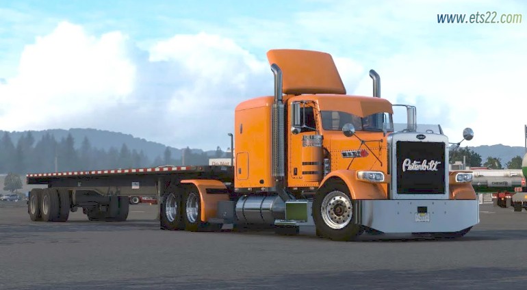 「美卡Mod区」-欧卡资源站[美卡MOD]PETERBILT 修改 378/379 V2.9.1 1.49欧卡2mod(1)