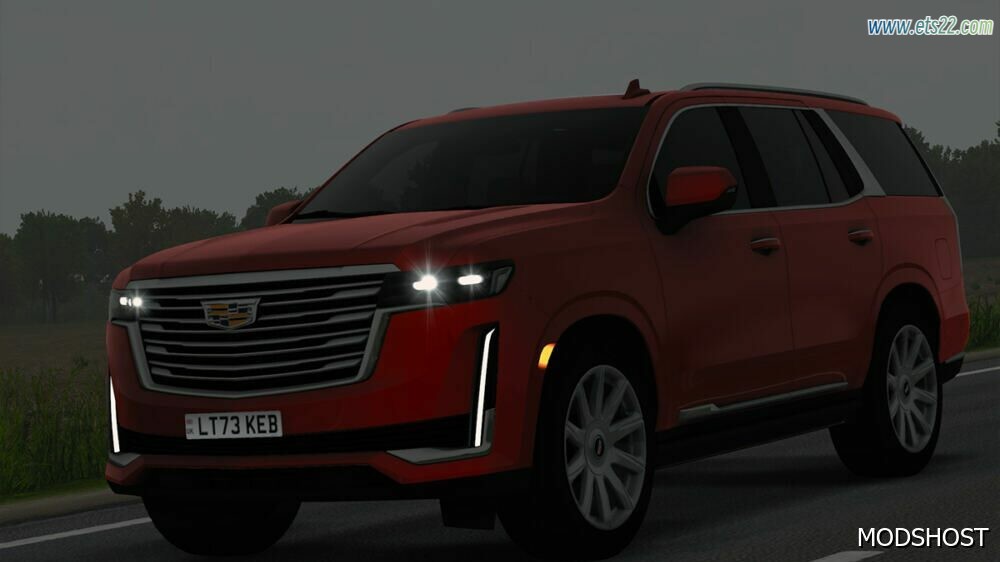 小车客车-欧卡资源站凯雷德 Cadillac Escalade 2021 V1.2 1.49欧卡2mod(1)