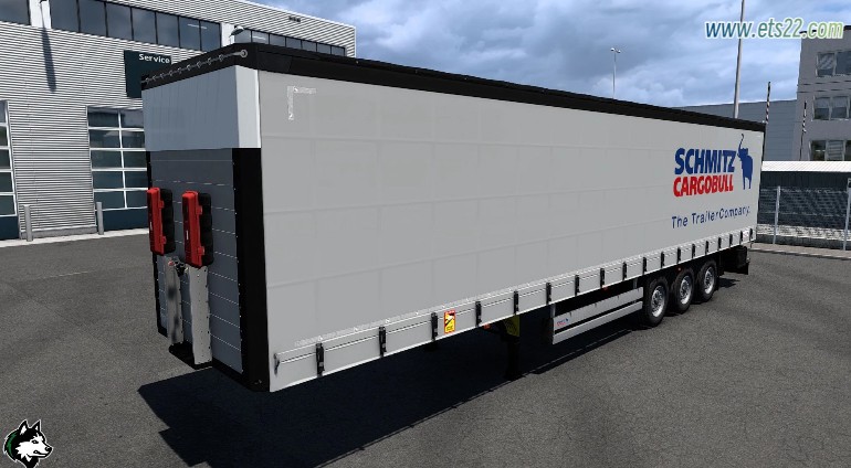 拖车Mod-欧卡资源站SCHMITZ CARGOBULL 拖车包 V2.0 1.49/1.50欧卡2mod(1)