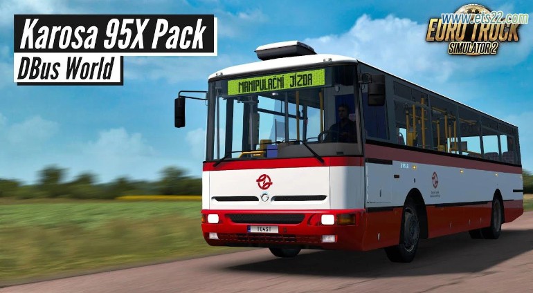 小车客车-欧卡资源站KAROSA 95X PACK V1.0.21.50  1.50欧卡2mod(1)