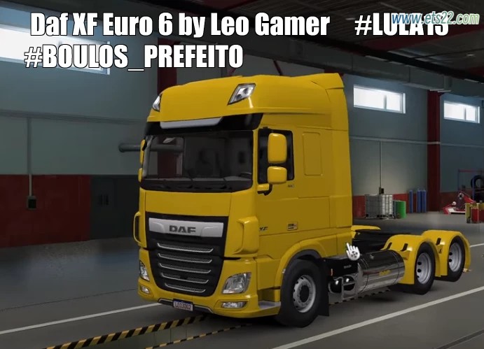 车头Mod-欧卡资源站DAF XF EURO 6 by LEO GAMER 1.50欧卡2mod(1)