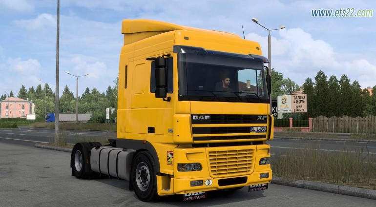 车头Mod-欧卡资源站DAF XF95 EURO 3 V1.0 1.50欧卡2mod(1)