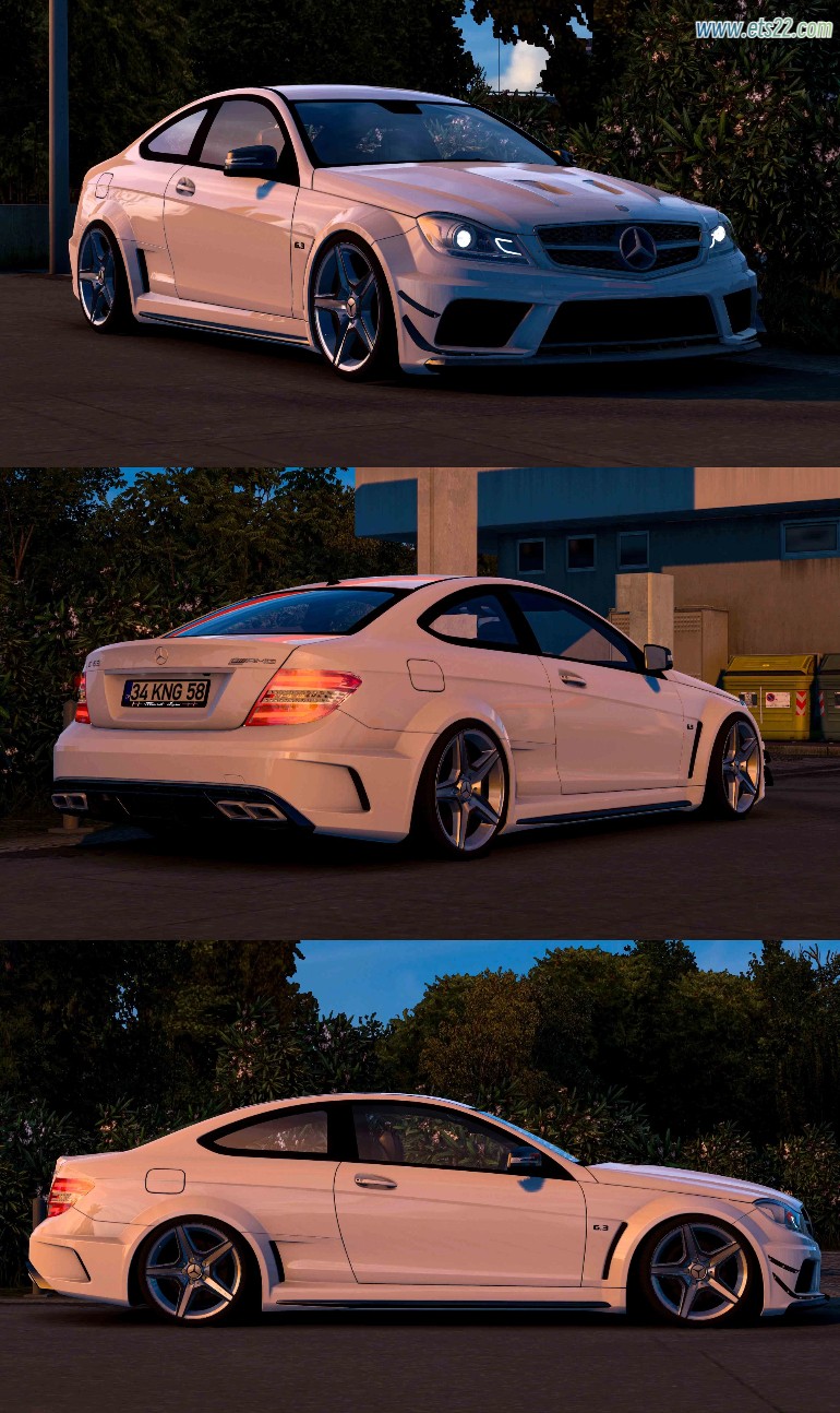 小车客车-欧卡资源站梅赛德斯奔驰 C63 AMG 1.50欧卡2mod(1)