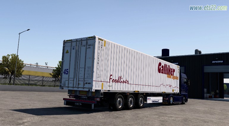 拖车Mod-欧卡资源站SCHMITZ CARGOBULL S.CF45' EURO v1.50欧卡2mod(2)