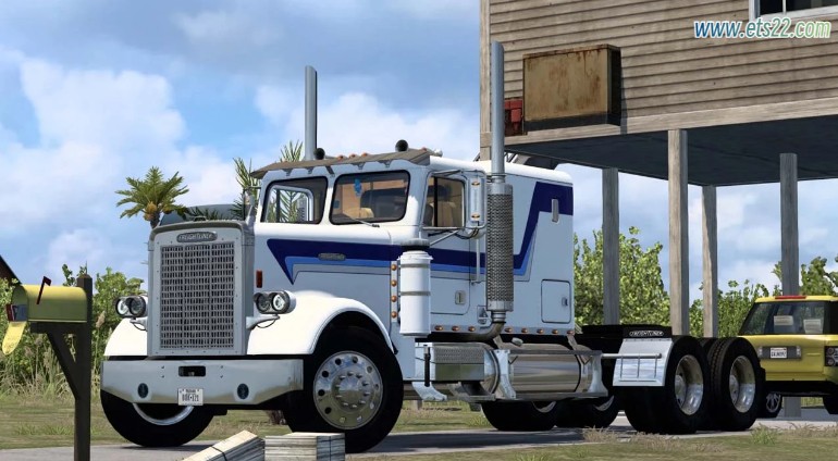 「美卡Mod区」-欧卡资源站[美卡mod]FREIGHTLINER FLC 1983-86 v1.0 1.50欧卡2mod(2)