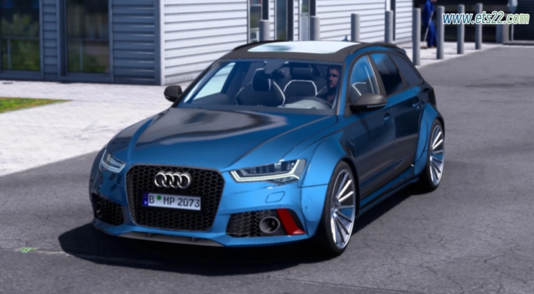 小车客车-欧卡资源站奥迪RS6 C7 AVANT 2016 v1.3 1.50欧卡2mod(3)