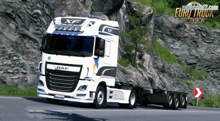 车头Mod-欧卡资源站DAF XF EURO 6 重制版 v4.9 1.50欧卡2mod(1)