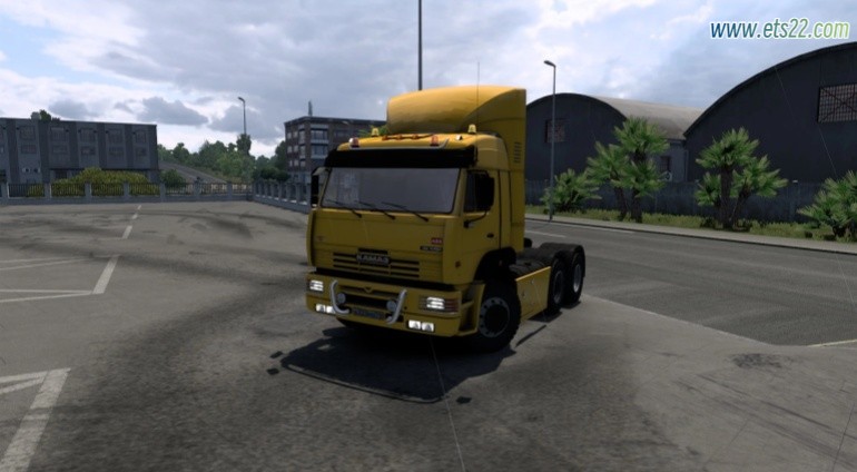 车头Mod-欧卡资源站卡玛斯 KAMAZ 5460 1.50欧卡2mod(1)