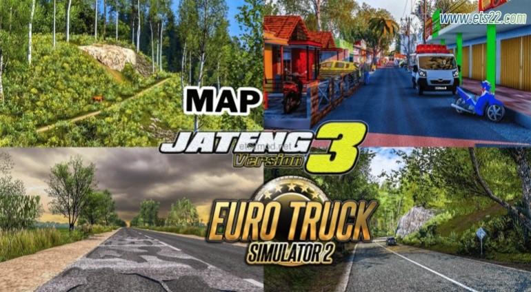 地图Mod-欧卡资源站新地图 JATENG V3.2 FOR 1.50欧卡2mod(1)