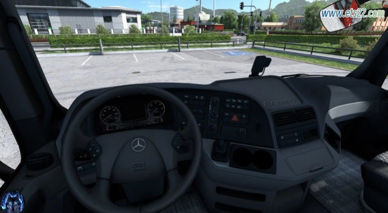 车头Mod-欧卡资源站梅赛德斯 ACTROS MP3 重制版 v4.5 1.50欧卡2mod(2)