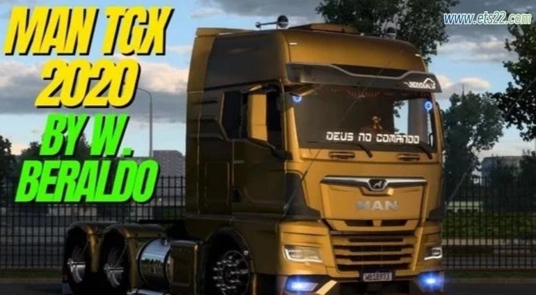 车头Mod-欧卡资源站MAN TGX 2020 BY BERALDO 1.50欧卡2mod(1)