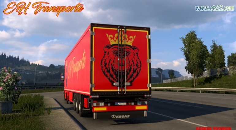 「欧卡涂装区」-欧卡资源站EH TRANSPORTE 皮肤包 v1.0欧卡2mod(2)