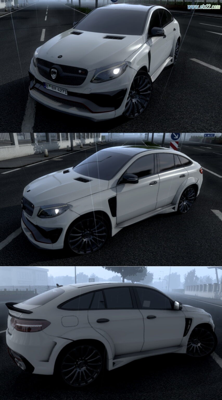 小车客车-欧卡资源站Mercedes Benz GLE AMG G6 1.3 1.50x欧卡2mod(1)