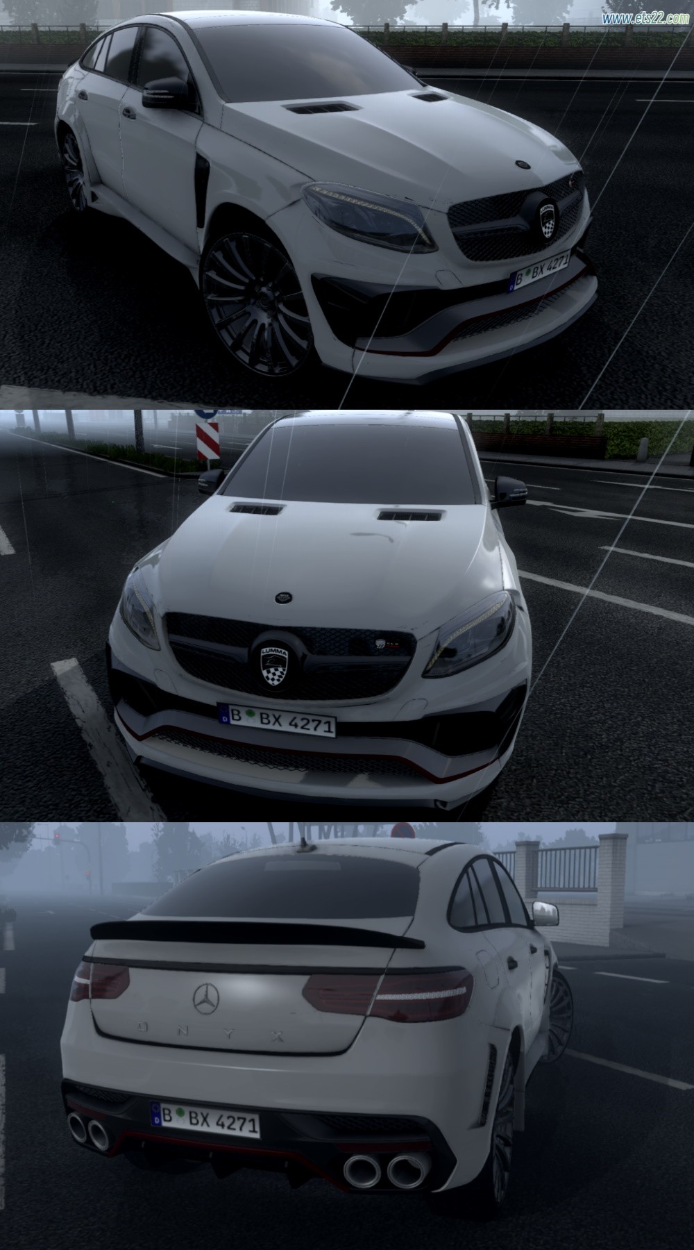 小车客车-欧卡资源站Mercedes Benz GLE AMG G6 1.3 1.50x欧卡2mod(2)