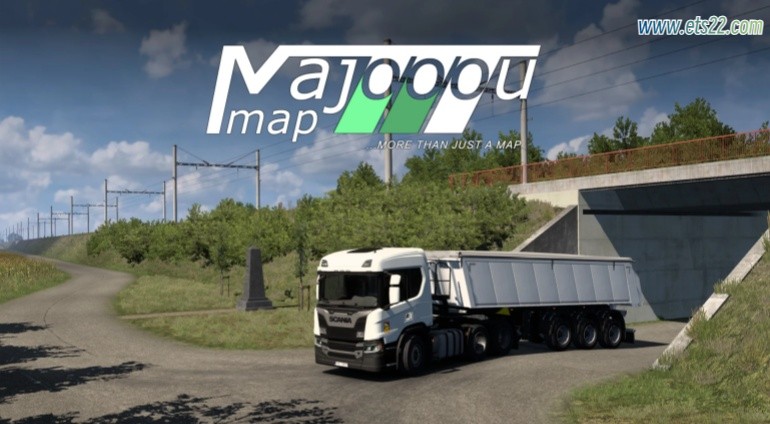 地图Mod-欧卡资源站MAJOOOUMAP 1：1 捷克地图 V1.0 1.50欧卡2mod(1)