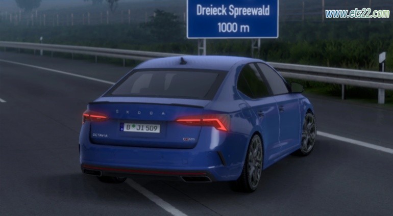 小车客车-欧卡资源站斯柯达明锐 SKODA OCTAVIA RS 2022 V2.4 1.50欧卡2mod(3)