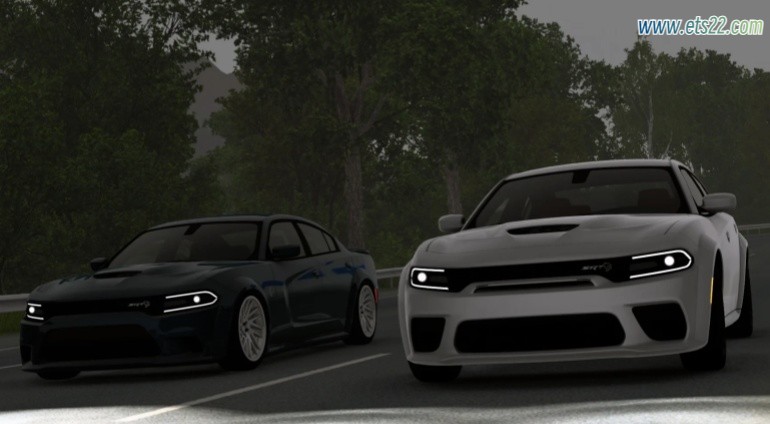 小车客车-欧卡资源站道奇 CHARGER SRT HELLCAT REDEYE WIDEBODY 2021 v1.0 1.50欧卡2mod(1)