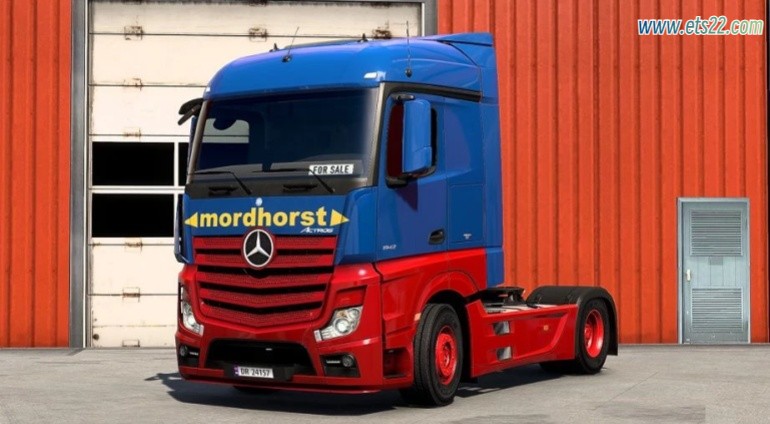 「欧卡涂装区」-欧卡资源站梅赛德斯 ACTROS MP4 MORDHORST 皮肤 1.50欧卡2mod(1)