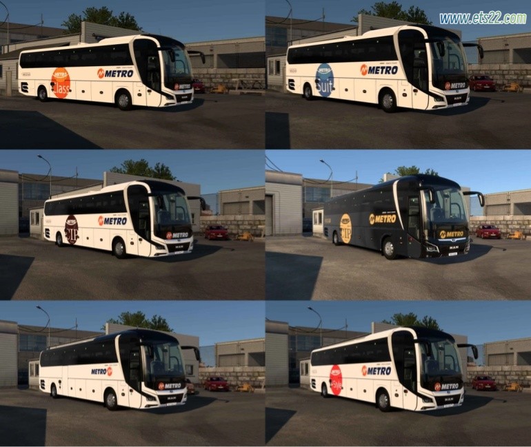 「欧卡涂装区」-欧卡资源站2023 MAN LION’S COACH METROPACK 皮肤包 v1.0 1.50欧卡2mod(1)