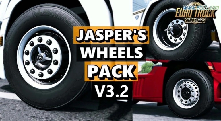 「付费模组泄露搬运」-欧卡资源站【付费模组泄露搬运】JASPER'S WHEEL PACK 车轮包 v3.2 1.50欧卡2mod(1)