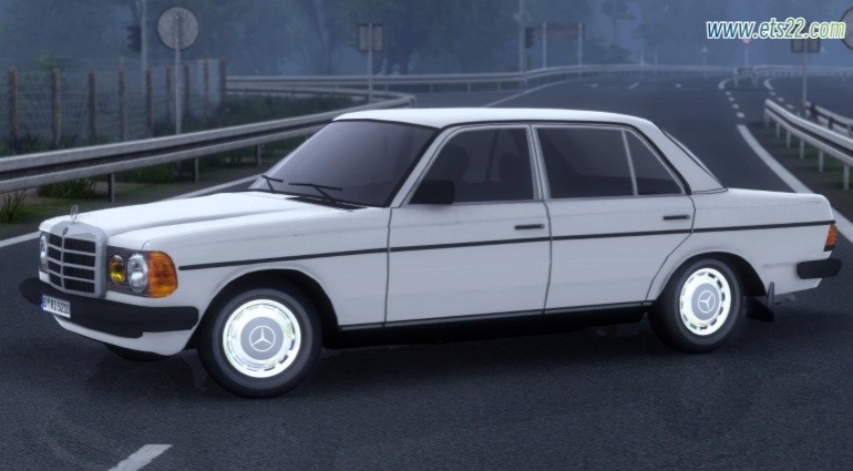 小车客车-欧卡资源站梅赛德斯-奔驰 280E W123 1983 v1.2 1.50欧卡2mod(1)