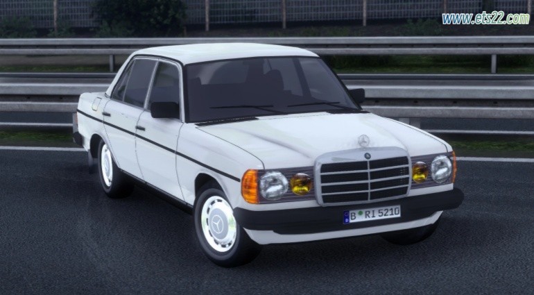 小车客车-欧卡资源站梅赛德斯-奔驰 280E W123 1983 v1.2 1.50欧卡2mod(2)