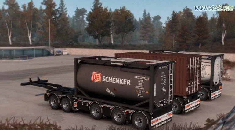 拖车Mod-欧卡资源站EUROPEAN TRAILER PACK 拖车包 v1.1 1.50欧卡2mod(4)