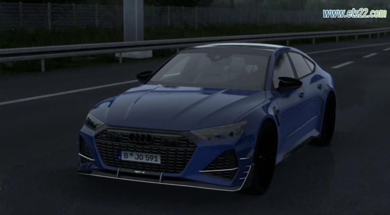 小车客车-欧卡资源站奥迪RS7 C8 2023 v1.3 1.50欧卡2mod(1)