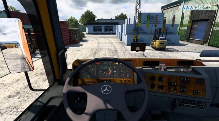 车头Mod-欧卡资源站梅赛德斯 Actros MP1 v1.3 1.50欧卡2mod(2)