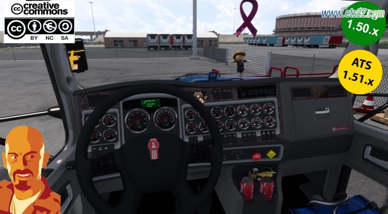 「美卡Mod区」-欧卡资源站[美卡mod] 肯沃斯 T660 v1.0 ATS 1.50-1.51欧卡2mod(3)