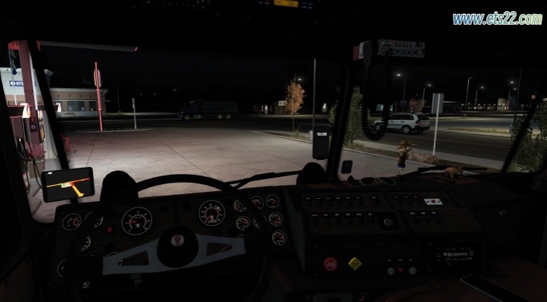 车头Mod-欧卡资源站[美卡mod] Kenworth K100-e by Overfloater v1.3 1.51欧卡2mod(3)