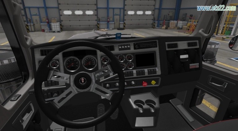 「美卡Mod区」-欧卡资源站[美卡mod] Kenworth W900L 附加组件 v1.9 1.51欧卡2mod(1)