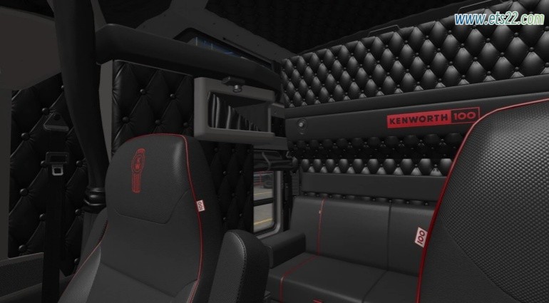 「美卡Mod区」-欧卡资源站[美卡mod] Kenworth W900L 附加组件 v1.9 1.51欧卡2mod(2)