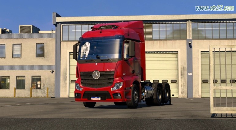 车头Mod-欧卡资源站梅赛德斯奔驰 Actros BR MP5 v1.0 1.51欧卡2mod(1)