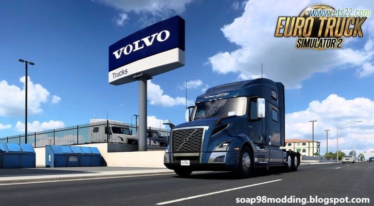 车头Mod-欧卡资源站沃尔沃 VNL 2018 by soap98 v1.0.4 ETS2 1.51欧卡2mod(1)