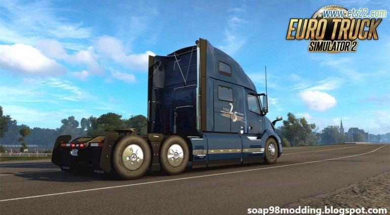 车头Mod-欧卡资源站沃尔沃 VNL 2018 by soap98 v1.0.4 ETS2 1.51欧卡2mod(2)