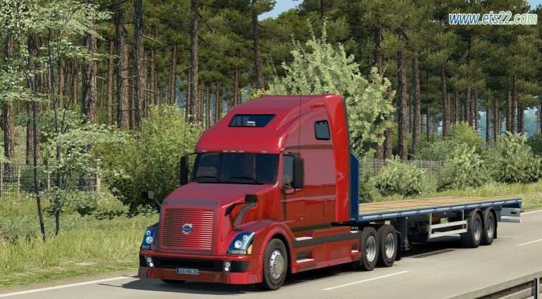 车头Mod-欧卡资源站沃尔沃 Volvo VNL 670 v1.6.7 1.52欧卡2mod(1)