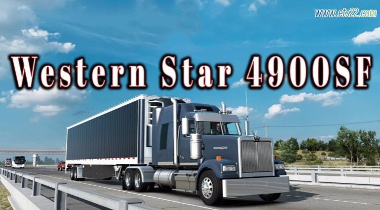 车头Mod-欧卡资源站[美卡] WesternStar 4900SF v1.3 1.52-1.53欧卡2mod(1)