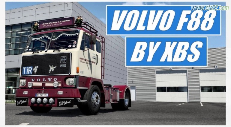 车头Mod-欧卡资源站沃尔沃 Volvo F88 By XBS v1.8.7 1.52-1.53欧卡2mod(1)