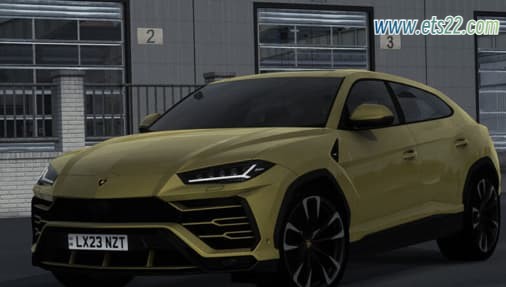 「欧卡2Mod区」-欧卡资源站Lamborghini Urus 2018 V1.5 1.53欧卡2mod(1)