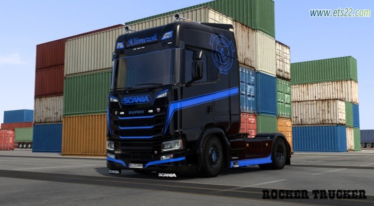 「欧卡涂装区」-欧卡资源站Klimczok Transporte GmbH 皮肤包 v1.0欧卡2mod(1)