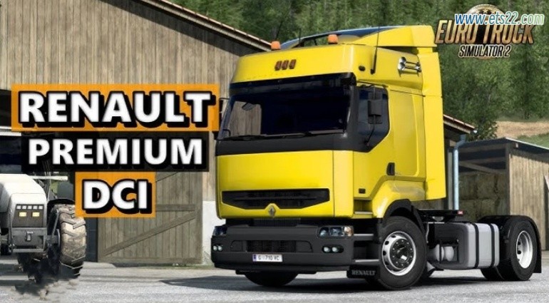 车头Mod-欧卡资源站雷诺高级版 Renault Premium 1.53欧卡2mod(1)