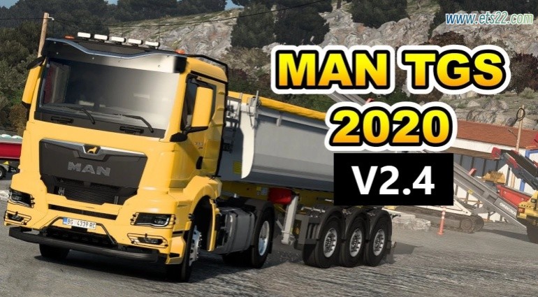 车头Mod-欧卡资源站MAN TGS 2020 v2.4 1.53欧卡2mod(1)