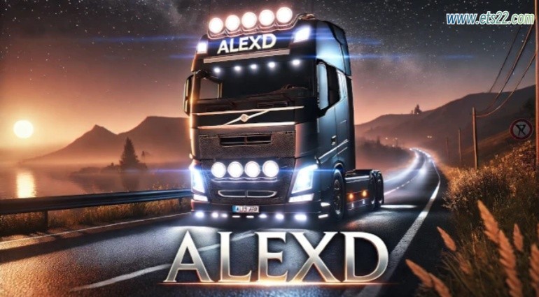 其他Mod-欧卡资源站ALEXD照明和仪表板增强 v1.0 1.53欧卡2mod(1)